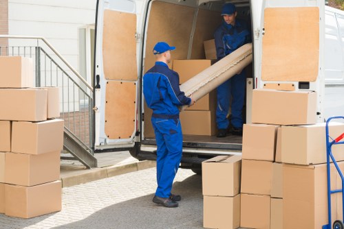 Removal van service for a Knightsbridge residential move