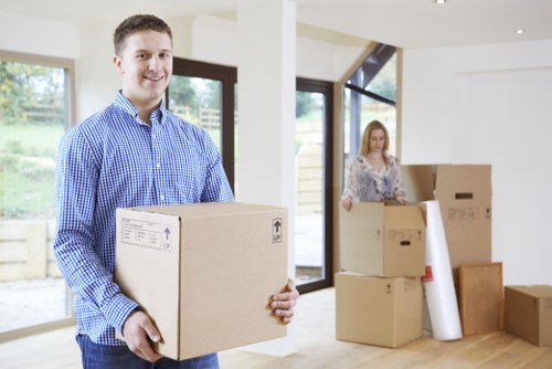 Commercial removal van transport for Knightsbridge business items