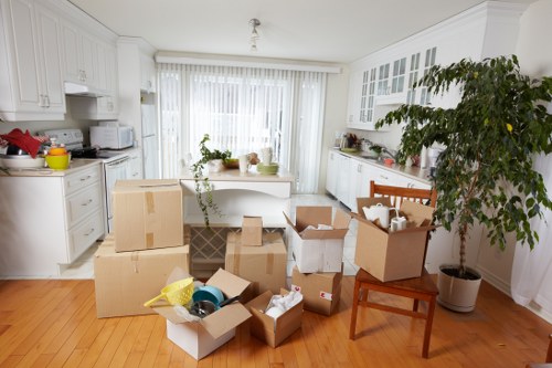 Moving truck service supporting residential relocation in Knightsbridge