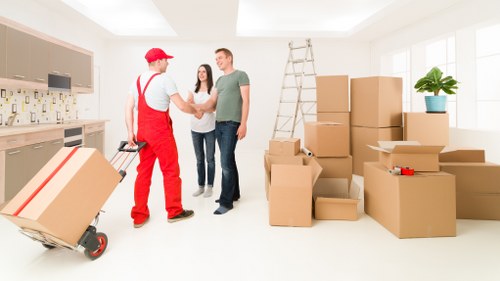 Local removals planning in Knightsbridge streets