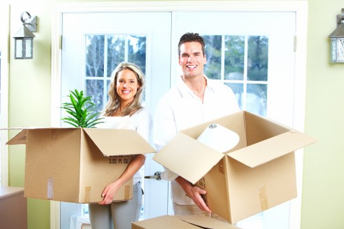 Protective wrapping and packing for delicate household items during a move