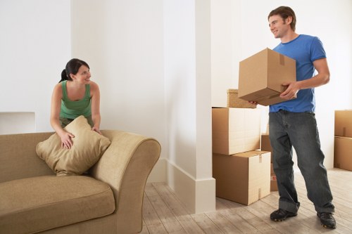 Packing and loading services for a Knightsbridge residential move